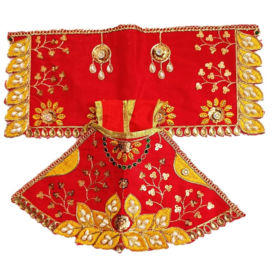 Mata Rani _Poshak-Lehenga Length Size - (6