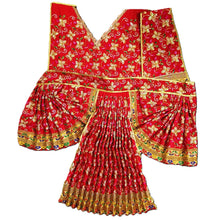 Load image into Gallery viewer, Hanuman Ji Dress for Idol height of 4 Ft. feet/ 48" Inch's Size No. 8