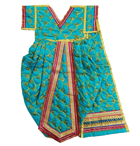 Ganesha/Krishna _Poshak_ Vastra for Size Idol Figure - (2.5 Feet/30