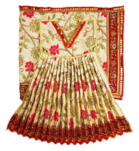 Load image into Gallery viewer, Ram Darbar (Sita-Ram-Lakshman) Poshak - For Idol Height 2 ft Feet /24&quot; Inch&#39;s - Size No. 4