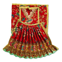 Load image into Gallery viewer, Ram Darbar (Sita-Ram-Lakshman) Poshak - For Idol Height 1 ft Feet /12" Inch's - Size No. 1