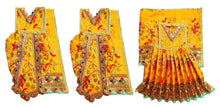Load image into Gallery viewer, Ram Darbar (Sita-Ram-Lakshman) Poshak - For Idol Height 1.3 ft Feet /16" Inch's - Size No. 2
