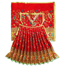 Load image into Gallery viewer, Ram Darbar (Sita-Ram-Lakshman-Hanuman) Poshak - For Idol Height 1.5 ft Feet /18" Inch's - Size No. 3