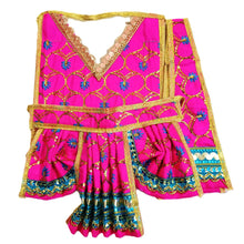 Load image into Gallery viewer, Ram Darbar (Sita-Ram-Lakshman-Hanuman) Poshak - For Idol Height 2.5 ft Feet /30&quot; Inch&#39;s - Size No. 5