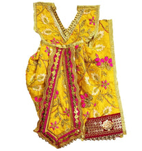 Load image into Gallery viewer, Ram Darbar (Sita-Ram-Lakshman) Poshak - For Idol Height 1.3 ft Feet /16" Inch's - Size No. 2