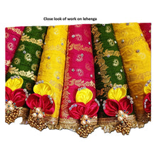 Load image into Gallery viewer, Mata Rani _Poshak_ for Size No. 3 - for Idol Height 18" Inch's /1.5 feet (Kali Design)