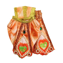 Load image into Gallery viewer, Radha Krishan-Poshak-Lehenga/Dhoti-Size 3&quot; Inch&#39;s for idol total height 6&quot; Inch&#39;s