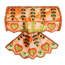 Load image into Gallery viewer, Radha Krishan-Poshak-Lehenga/Dhoti-Size 3&quot; Inch&#39;s for idol total height 6&quot; Inch&#39;s