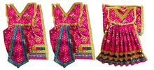Load image into Gallery viewer, Ram Darbar (Sita-Ram-Lakshman) Poshak - For Idol Height 1.3 ft Feet /16" Inch's - Size No. 2