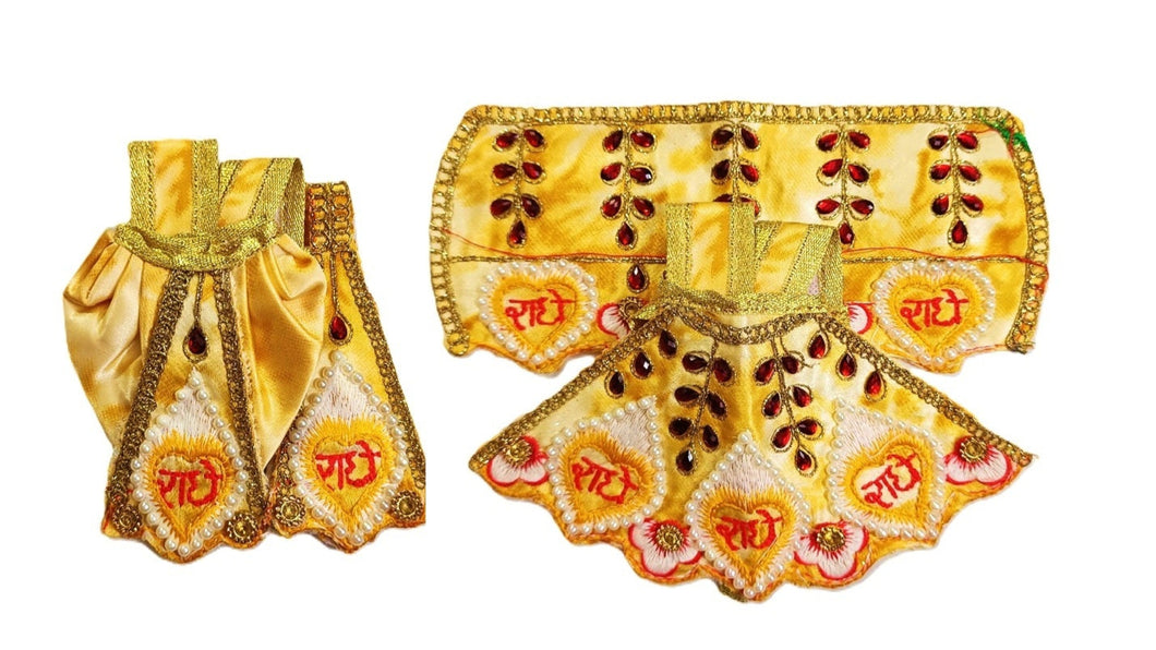 Radha Krishan-Poshak-Lehenga/Dhoti-Size 3