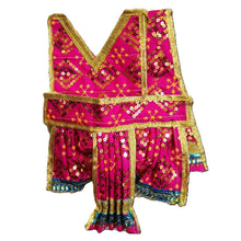 Load image into Gallery viewer, Ram Darbar (Sita-Ram-Lakshman-Hanuman) Poshak - For Idol Height 2 ft Feet /24" Inch's - Size No. 4