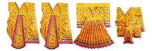 Load image into Gallery viewer, Ram Darbar (Sita-Ram-Lakshman-Hanuman) Poshak - For Idol Height 2 ft Feet /24" Inch's - Size No. 4