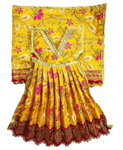 Load image into Gallery viewer, Ram Darbar (Sita-Ram-Lakshman) Poshak - For Idol Height 1.3 ft Feet /16" Inch's - Size No. 2