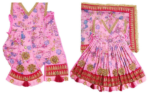 Radha Krishan _Poshak_ for Size No. 3 - for Idol Height 18