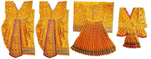 Load image into Gallery viewer, Ram Darbar (Sita-Ram-Lakshman-Hanuman Ji) Poshak - For Idol Height 3.5 ft Feet /42" Inch's - Size No. 7