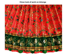 Load image into Gallery viewer, Mata Rani _Poshak_ Vastra for Size Devi Idol Figure - (2.5 Feet./30" Inchs)_ Size No. 5
