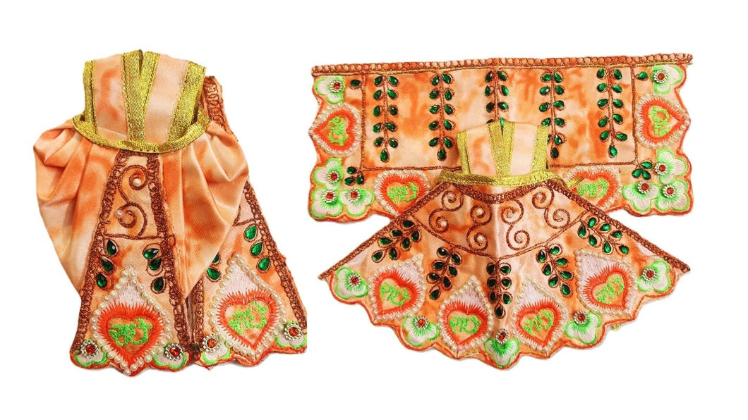 Radha Krishan-Poshak-Lehenga/Dhoti-Size 4