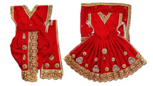 Load image into Gallery viewer, Radha Krishan-Fancy Poshak - For Idol Height 1 ft Feet /12" Inch's - Size No. 1