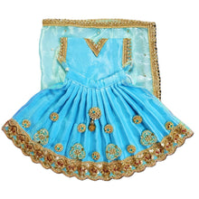 Load image into Gallery viewer, Radha Krishan-Fancy Poshak - For Idol Height 1 ft Feet /12" Inch's - Size No. 1