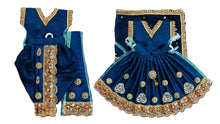 Load image into Gallery viewer, Radha Krishan-Fancy Poshak - For Idol Height 1 ft Feet /12" Inch's - Size No. 1