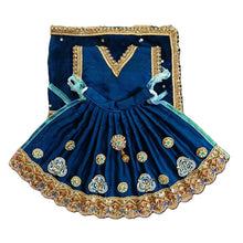 Load image into Gallery viewer, Radha Krishan-Fancy Poshak - For Idol Height 1 ft Feet /12" Inch's - Size No. 1