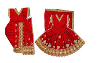 Load image into Gallery viewer, Radha Krishan-Fancy Poshak - For Idol Height 1.3 ft Feet /16" Inch's - Size No. 2