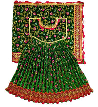 Load image into Gallery viewer, Radha Krishan _Poshak_ for Idol Height- 30&quot; Inch&#39;s/2.5 ft feet - Size No. 5 (Velvet)