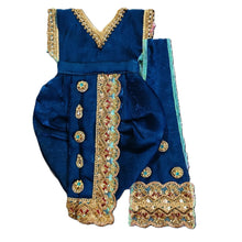 Load image into Gallery viewer, Radha Krishan-Fancy Poshak - For Idol Height 1.3 ft Feet /16" Inch's - Size No. 2