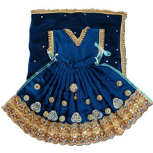 Load image into Gallery viewer, Radha Krishan-Fancy Poshak - For Idol Height 1.3 ft Feet /16" Inch's - Size No. 2