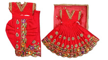 Load image into Gallery viewer, Radha Krishan-Fancy Poshak - For Idol Height 1.3 ft Feet /16" Inch's - Size No. 2