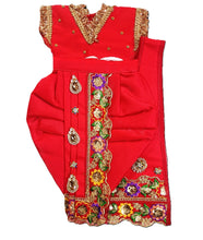 Load image into Gallery viewer, Radha Krishan-Fancy Poshak - For Idol Height 1.3 ft Feet /16" Inch's - Size No. 2