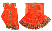 Load image into Gallery viewer, Radha Krishan-Fancy Poshak - For Idol Height 1.3 ft Feet /16" Inch's - Size No. 2