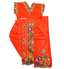 Load image into Gallery viewer, Radha Krishan-Fancy Poshak - For Idol Height 1.3 ft Feet /16" Inch's - Size No. 2
