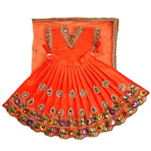 Load image into Gallery viewer, Radha Krishan-Fancy Poshak - For Idol Height 1.3 ft Feet /16" Inch's - Size No. 2