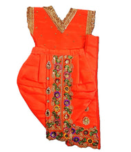 Load image into Gallery viewer, Radha Krishan _Fancy Poshak_ for Idol Height 18" Inch's /1.5 feet - Size No. 3
