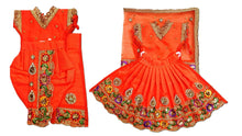Load image into Gallery viewer, Radha Krishan-Fancy Poshak - For Idol Height 1 ft Feet /12" Inch's - Size No. 1