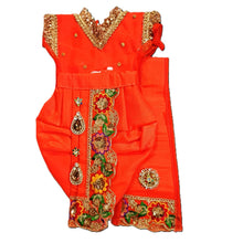 Load image into Gallery viewer, Radha Krishan-Fancy Poshak - For Idol Height 1 ft Feet /12" Inch's - Size No. 1