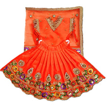 Load image into Gallery viewer, Radha Krishan-Fancy Poshak - For Idol Height 1 ft Feet /12" Inch's - Size No. 1