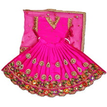 Load image into Gallery viewer, Radha Krishan-Fancy Poshak - For Idol Height 1.3 ft Feet /16" Inch's - Size No. 2