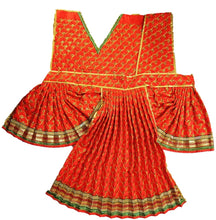Load image into Gallery viewer, Hanuman Ji Dress _ for Idol height of 4.5 Ft. feet/ 54&quot; Inch&#39;s Size No. 9
