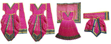 Load image into Gallery viewer, Ram Darbar (Sita-Ram-Lakshman-Hanuman) Poshak - For Idol Height 2 ft Feet /24" Inch's - Size No. 4