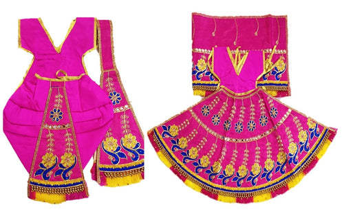 Radha Krishan _Poshak_ for Size No. 3 - for 18 Inch's /1.5 feet