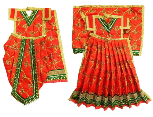 Radha Krishan _Poshak_ for Idol Height- 16