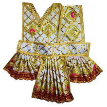 Load image into Gallery viewer, Ram Darbar (Sita-Ram-Lakshman-Hanuman) Poshak - For Idol Height 2 ft Feet /24" Inch's - Size No. 4
