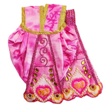 Load image into Gallery viewer, Radha Krishan-Poshak-Lehenga/Dhoti-Size 5&quot; Inch&#39;s for idol total height 9&quot; Inch&#39;s