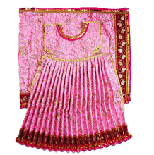 Load image into Gallery viewer, Mata Rani _Poshak_ Vastra for Size Devi Idol Figure - (2.5 Feet./30" Inchs)_ Size No. 5