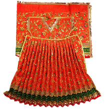 Load image into Gallery viewer, Ram Darbar (Sita-Ram-Lakshman-Hanuman) Poshak - For Idol Height 2.5 ft Feet /30&quot; Inch&#39;s - Size No. 5