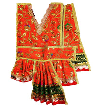 Load image into Gallery viewer, Ram Darbar (Sita-Ram-Lakshman-Hanuman) Poshak - For Idol Height 2.5 ft Feet /30&quot; Inch&#39;s - Size No. 5