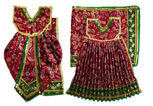 Load image into Gallery viewer, Radha Krishan _Poshak_ for Idol Height- 24" Inch's/2 ft feet - Size No. 4