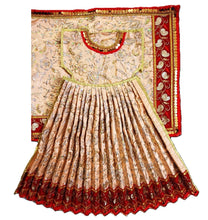 Load image into Gallery viewer, Mata Rani _Poshak_ Vastra for Devi Idol Figure - (24" Inch./2 feet)_ Size No. 4